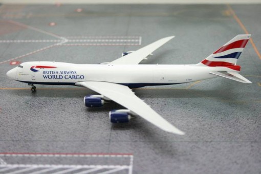 British Airways Cargo B747-8 G-GSSF Union Jack Tail  1:400