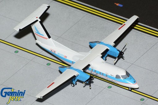 American Eagle-Piedmont Dash 8 Q100 N837EX Piedmont Retro Gemini 200 G2AAL939 Scale 1:200