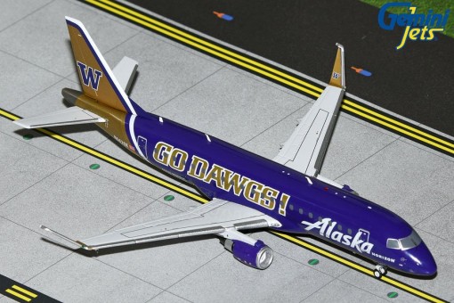 Alaska / Horizon Air Embraer ERJ-175LR Washington State Univ. "Go Sawgs" N662QX Gemini G2ASA1287 Scale 1:200