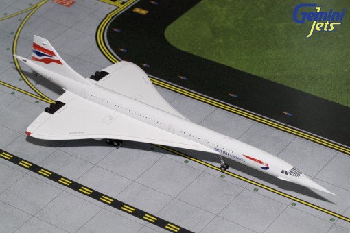 British Airways Aerospatiale Concorde Concorde Last Livery Reg#G-BOAF G2BAW665 GeminiJets Scale 1:200