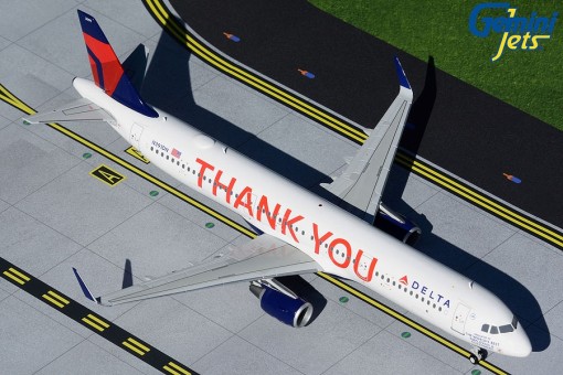 Delta Airlines Airbus A321 "Thank You" N391DN Gemini 200 G2DAL925 Die-Cast 1:200