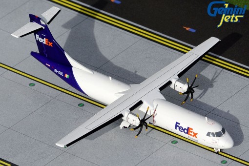 FedEx Feeder ATR-72-600F EI-GUL first factory cargo ATR Gemini G2FDX975 scale 1:200