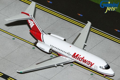Midway Airlines Douglas DC-9-15 N1065T Gemini Jets G2MID1190 Scale 1:200