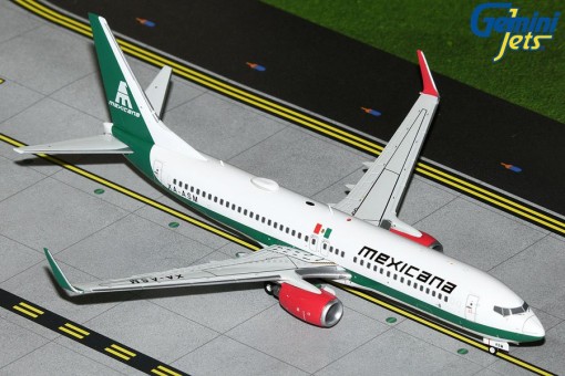 Mexicana B737-800 XA-ASM,G2MXA1303 Gemini200 Scale 1:200