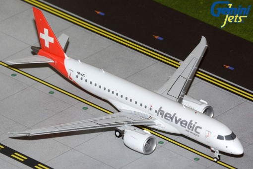 Helvetic Embraer E190-E2 G2OAW1388 GeminiJets 1:200
