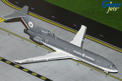 Mexican Federal Police Boeing B727-200/Adv Guardia Nacional XC-NP GeminiJets G2PFM1314 Scale 1:200