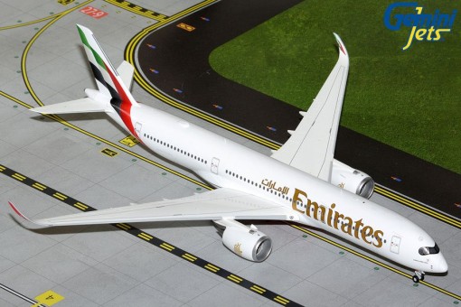 Emirates Airbus A350-900 new livery Reg: A6-EXB G2UAE1394 Gemini Jets 1:200
