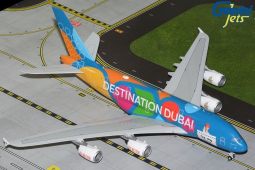 Emirates Airbus A380-800 (Destination Dubai/Be Part Of The Magic) Reg: A6-EES G2UAE1409 Gemini Jets 1:200