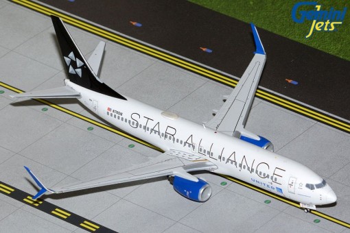 United Airlines Boeing B737-800W Star Alliance livery Reg: N76516 G2UAL1378 Gemini Jets 1:200