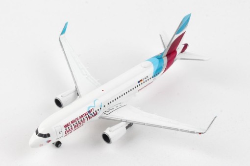 Germanwings Airbus A320 D-AIZS "World Greatest Team" Herpa Wings 535533 scale 1:500