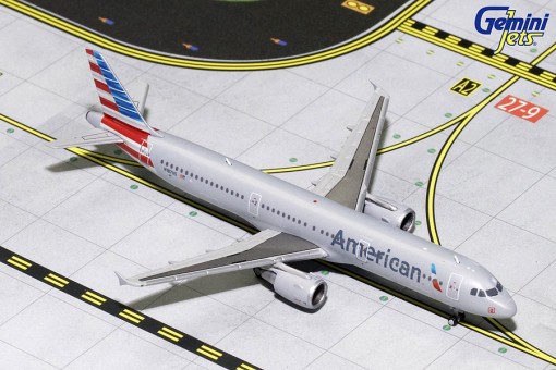 American Airbus A321 N187US Gemini Jets GJAAL1704 die-cast scale 1:400