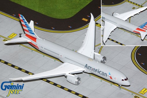 Flaps Down American Airlines Boeing 787-9 N835AN Dreamliner Gemini Jets GJAAL2088F Scale 1:400