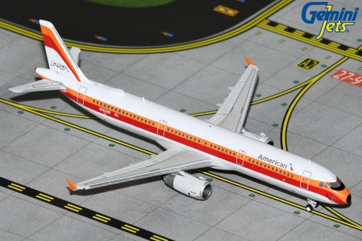 American A321 PSA N582UW GJAAL2256 Gemini Jets Scale 1:400