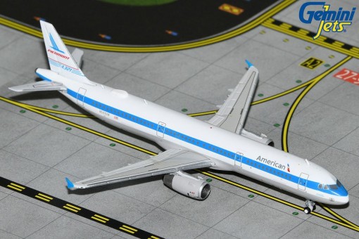American A321 Piedmont N581UW GJAAL2257 Gemini Jets Scale 1:400