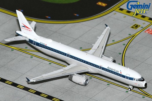 American N579UW Allegheny Heritage Livery A321-200 GJAAL2261 Gemini Jets Scale 1:400