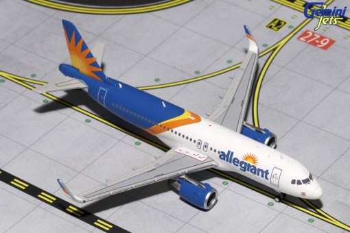 Allegiant New Livery Airbus A320-200S Gemini Jets GJAAY1659 Scale 1:400