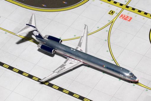 Aeromexico MD-80 Polished Reg# N160PL Gemini Jets GJAMX342 Scale 1:400