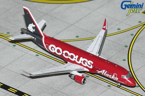Horizon Air Embraer E175LR ERJ Univ. of Washington "Go Cougs" N661QX  GeminiJets GJASA2250 Scale 1:400