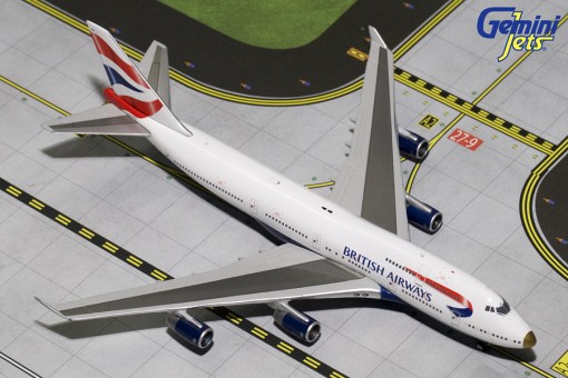 British Airways B747-400" VictoRIOus" Reg: G-CIVA GJBAW1593 Gemini Jets Scale 1:400 
