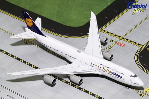 Lufthansa Boeing 747-8i D-ABYM Starhansa Geminijets GJDLH1750 scale 1:400