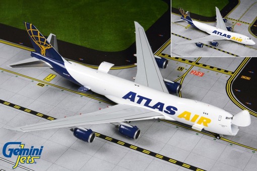 Atlas Cargo Boeing 747-8F Interactive Reg.# N854GT Geminijets GJGTI1888 Scale 1:400