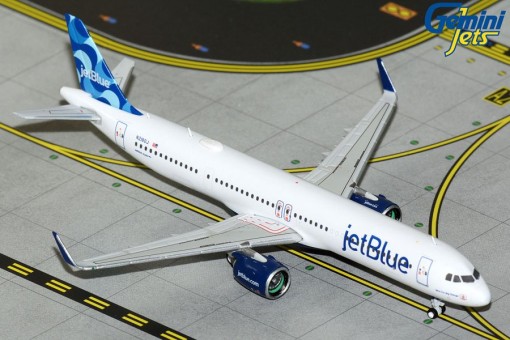 JetBlue Airways Airbus A321neo Mint for Big Things Reg: N2180J GJJBU2288 Gemini Jets 1:400