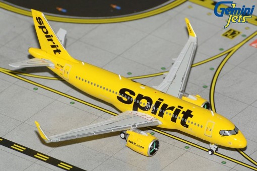 Spirit Airlines Airbus A320neo N971NK New Yellow Livery Gemini Jets GJNKS2201 Scale 1:400