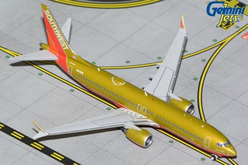 Southwest 737 Max 8 "Desert Gold Retro"  Gemini Jets GJSWA2186 scale :400