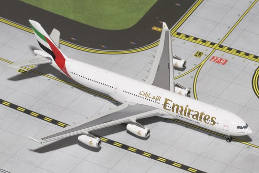 Emirates A340-300 Reg# A6-ERT Gemini Jets GJUAE1284 Scale 1:400