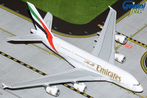 Emirates Airbus A380-800 A6-EVC GeminiJets GJUAE2175 Scale 1:400
