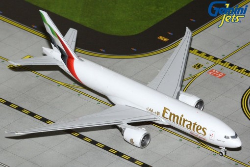 Emirates SkyCargo Boeing B777-200LRF new livery Reg: A6-EFV GJUAE2381 Gemini Jets 1:400
