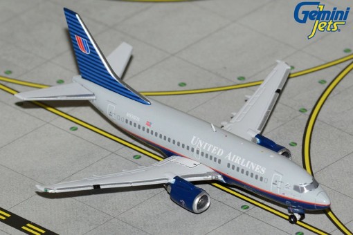 United Airlines Boeing B737-500 battleship livery Reg: N936UA GJUAL2348 1:400
