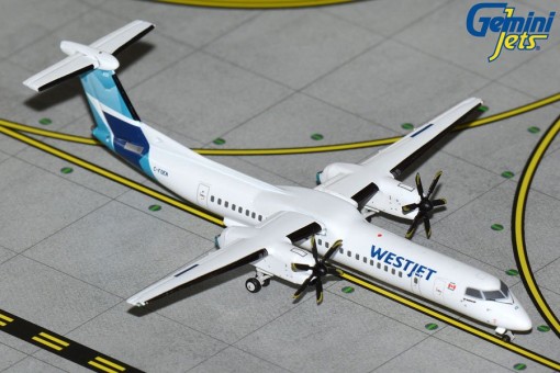 WestJet C-FOEN Dash 8 Q400 GeminiJets Gemini Jets GJWJA2272 Scale 1:400