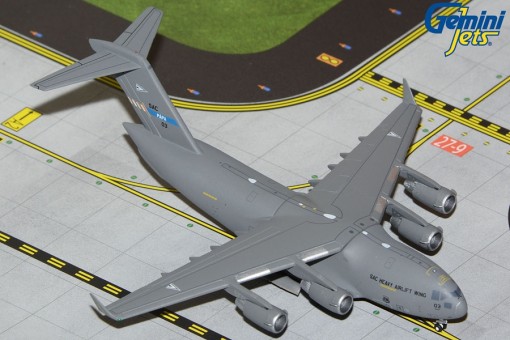 NATO-Papa Strategic Airlift C-17A Globemaster III SAC-03 Gemini Macs GMNAT132 Scale 1:400