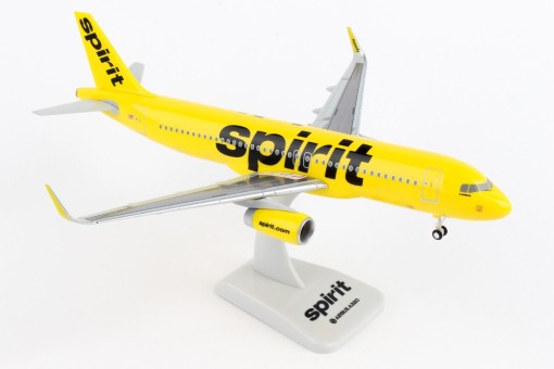 Spirit Airlines Airbus A320 Gears & Stand HG11229G Hogan scale 1