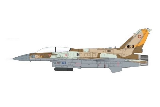 IAF F-16 Fighting Falcon No.107 Sqn August 2022 With 8 x GBU-39 Bombs Hobby Master HA38024 Scale 1:72