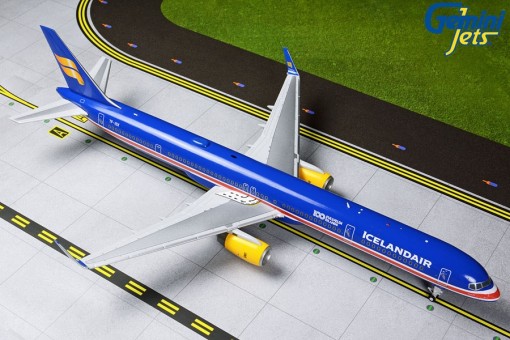 Icelandair Boeing 757-300 winglets TF-ISX 100 years Independence Gemini 200 G2ICE786 scale 1:200