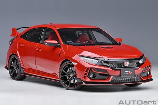 Honda Civic Type R (FK8) 2021, Flame Red, (73223) AUTOart scale 1:18