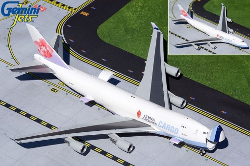 Interactive Doors China Airlines Cargo Boeing 747-400F B-18710 Gemini200 G2CAL929 scale 1:200