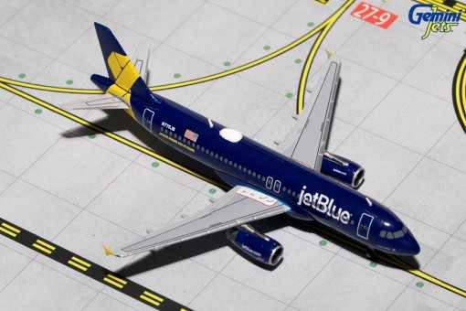 JetBlue Airbus A320  “Jet Blue Honors our Veterans” N775JB Gemini Jets GJJBU1546 Scale 1:400
