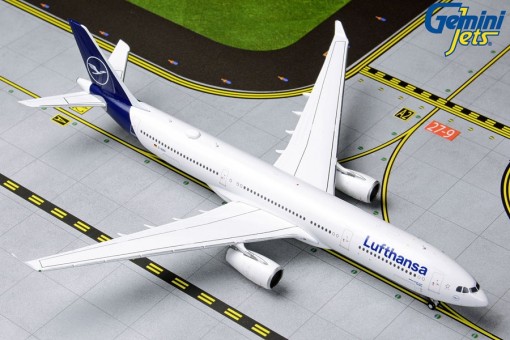 Lufthansa New Livery Airbus A330-300 D-AIKO Gemini GJDLH1831 scale 1:400