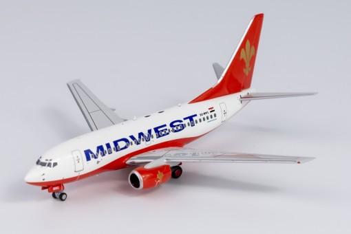 Midwest Airlines (Flyglobespan Hybrid) Boeing 737-600 SU-MWC Die-Cast NG Models 76003 Scale 1400