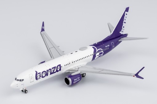 New Australia Airline Bonza Boeing 737 MAX 8 Low Fare VH-UIK NG Models 88008 Scale 1:400