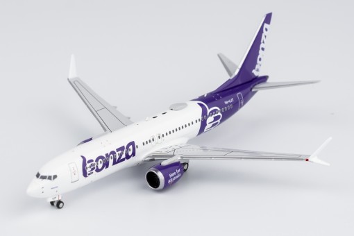 Australian Airline Bonza Boeing 737 MAX 8 White Winglets 'Allstralia' VH-UJT NG Models 88010 Scale 1:400