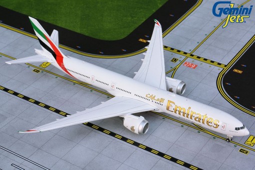 Emirates Boeing 777-9X Gemini Jets GJUAE1875 scale 1:400