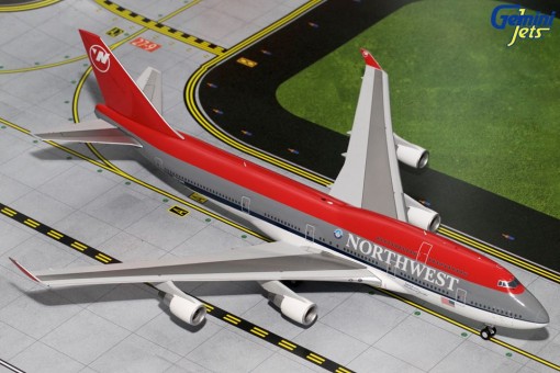 1:400 Gemini Jets Northwest Airlines B747-400 N661US Aircraft Model Very Rare 