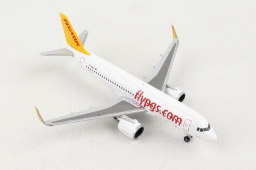 Pegasus Airlines Airbus A320 "Flypgs.com" Herpa 531788 1:500