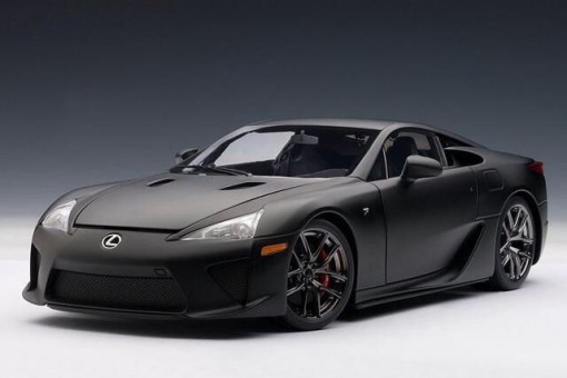 Preorder Matt Black Lexus LFA Die-Cast AUTOart 78852 Scale 1:18