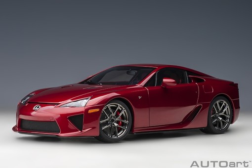 Preorder Pearl Red Lexus LFA Die-Cast AUTOart 78853 Scale 1:18