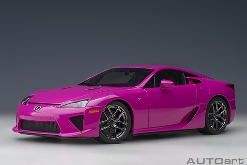 Pink Lexus LFA Passionate Pink Die-Cast AUTOart 78859 Scale 1:18